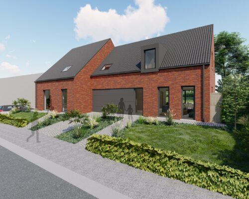 Maisons neuves à Bury, rue d’Hoyaux